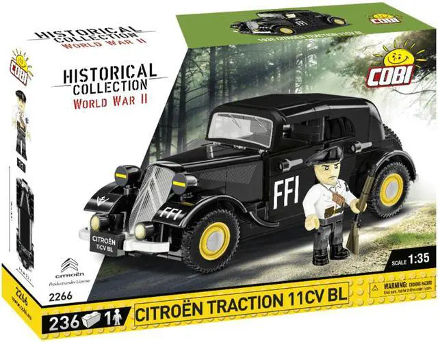 Alt view image 2 of 2 - COBI Historical Collection: World War II Citroen Traction 11CV BL Vehicle
