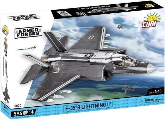 Alt view image 2 of 2 - COBI Armed Forces F-35B LIGHTNING II Jet Plane