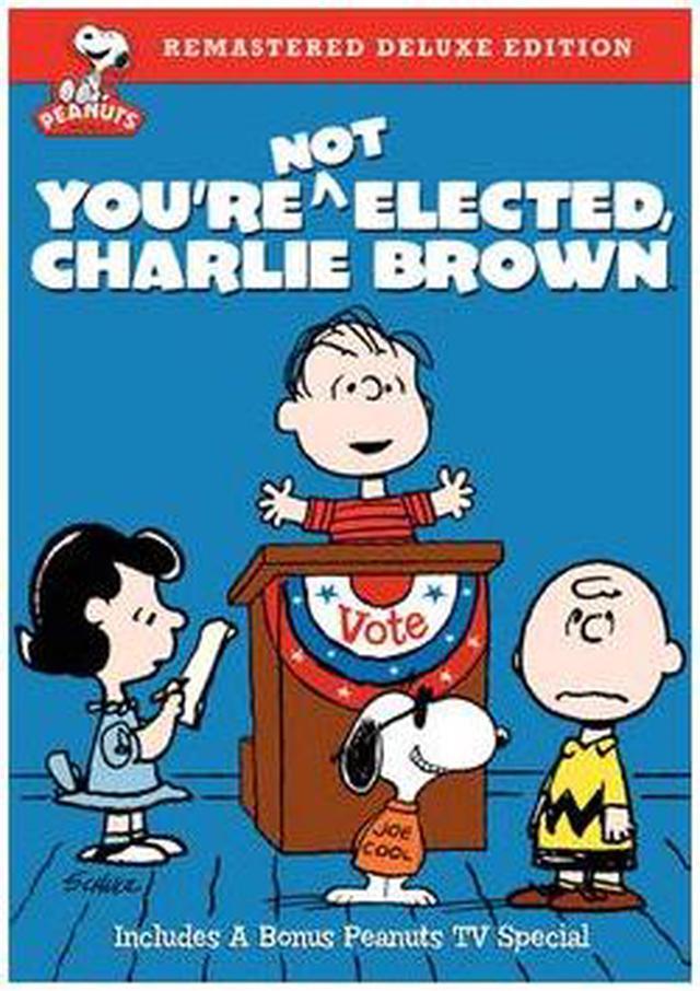Alt view image 2 of 2 - PEANUTS-YOURE NOT ELECTED CHARLIE BROWN (DVD/DELUXE EDITION)