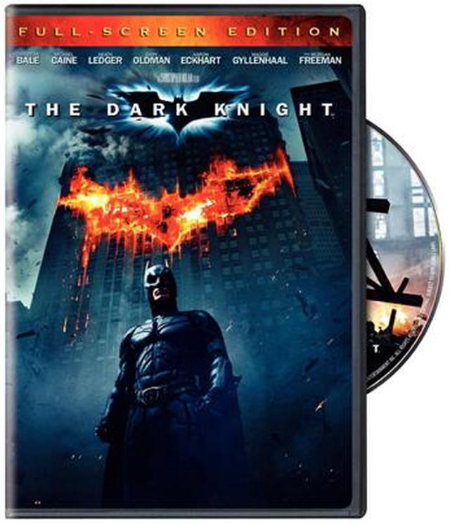 Alt view image 2 of 3 - The Dark Knight (Full-Screen Single-Disc Edition / DVD) Christian Bale, Heath Ledger, Maggie Gyllenhaal, Aaron Eckhart, Michael Caine