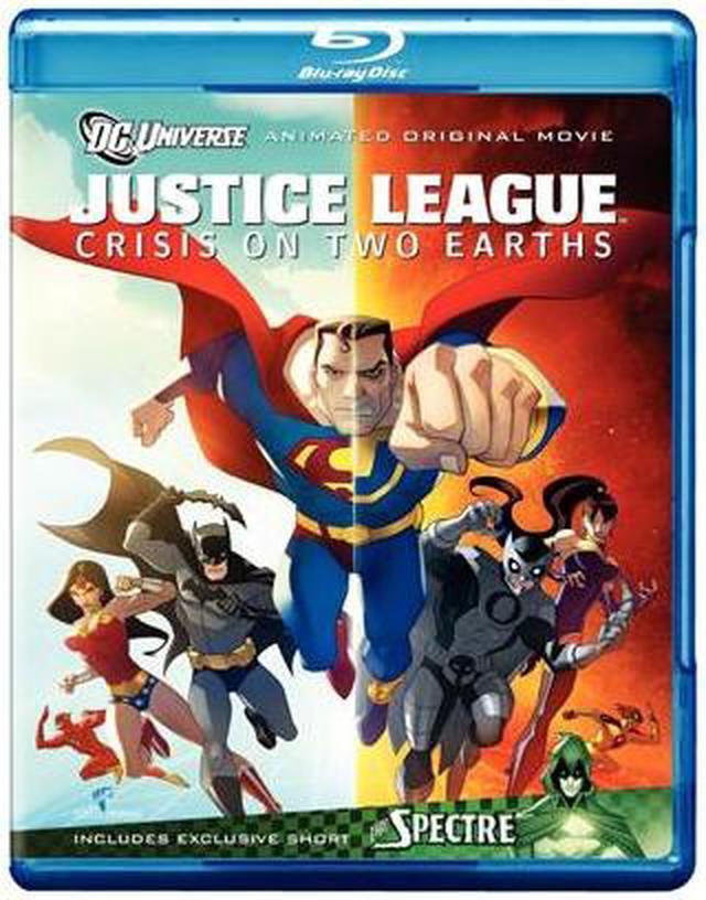 STUDIO DISTRIBUTION SERVI JUSTICE LEAGUE-CRISIS ON TWO EARTHS (BLU