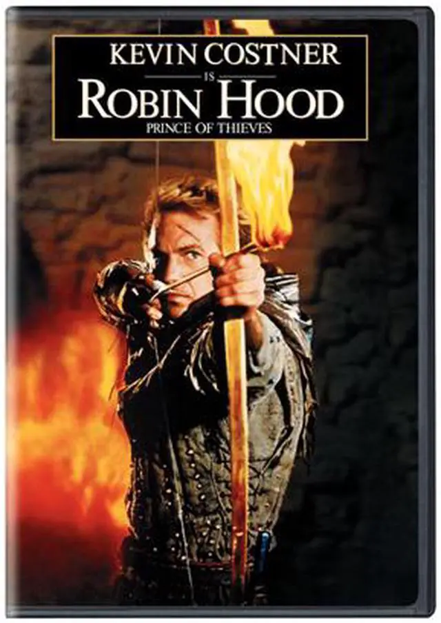 Main image of Robin Hood: Prince of Thieves (1991 / DVD) Kevin Costner, Morgan Freeman, Mary Elizabeth Mastrantonio, Christian Slater, Alan Rickman