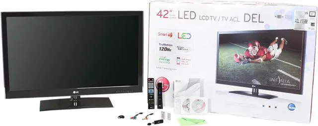 Alt view image 8 of 8 - LG LV5500 series 42" 1080p 120Hz LED-LCD HDTV 42LV5500