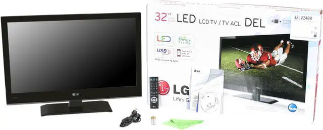 Alt view image 8 of 8 - LG LV2400 series 32" 720p 60Hz LED-LCD HDTV 32LV2400