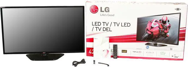 Alt view image 8 of 8 - LG LN5400 series 42" 1080p TruMotion 120hz LED-LCD HDTV 42LN5400