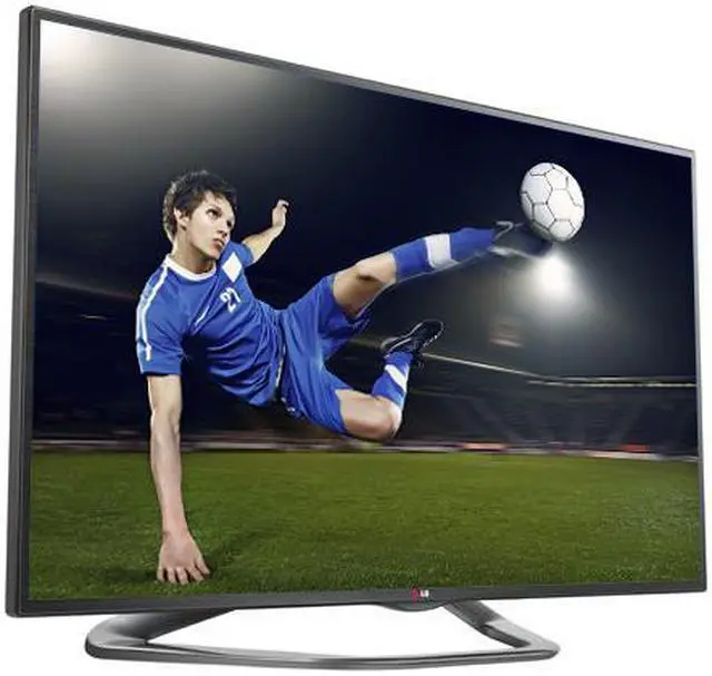 Alt view image 3 of 3 - LG 47" 1080p 120Hz 3D LED Smart TV (47LA6205)