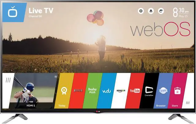 Main image of LG 55LB7200 55" Class 1080p 240Hz 3D Smart w/WebOs LED HDTV