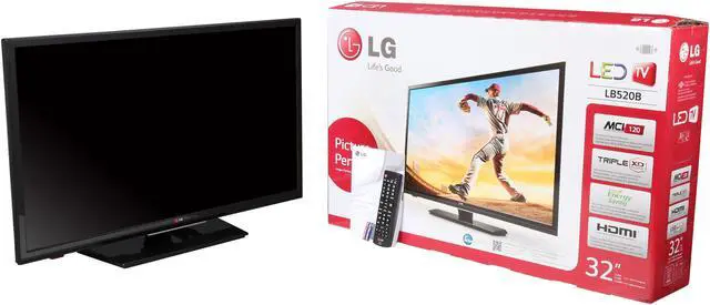 Alt view image 9 of 9 - LG 32LB520B 32" Class 720p LED HDTV