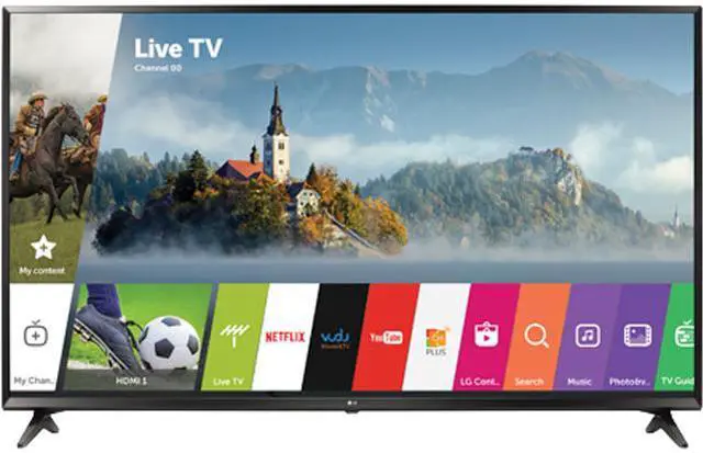 Alt view image 2 of 5 - LG 49UJ6300 49-Inch 4K UHD Smart LED TV with HDR