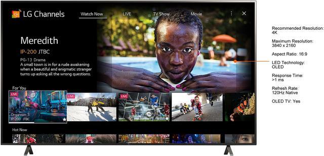 Alt view image 13 of 17 - LG OLED55C1PUB 4K Smart OLED TV w/ AI ThinQ (2021)