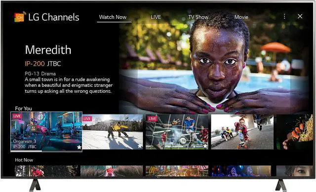 Alt view image 13 of 19 - LG OLED65A1PUA 4K Smart OLED TV w/ AI ThinQ (2021)