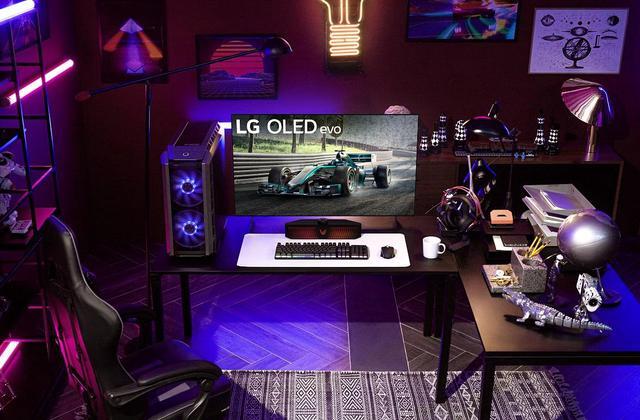 Alt view image 6 of 13 - LG C2 Series 55-Inch Class OLED evo Smart TV OLED55C2PUA, 2022 - AI-Powered 4K TV, Alexa Built-in