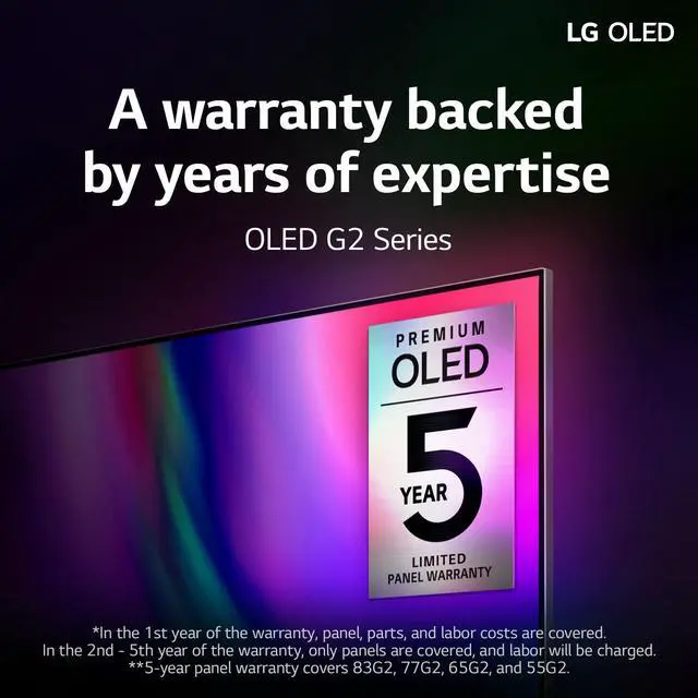 Alt view image 13 of 14 - LG 77" Class G2 Series OLED 4K evo Smart TV (OLED77G2PUA, 2022)