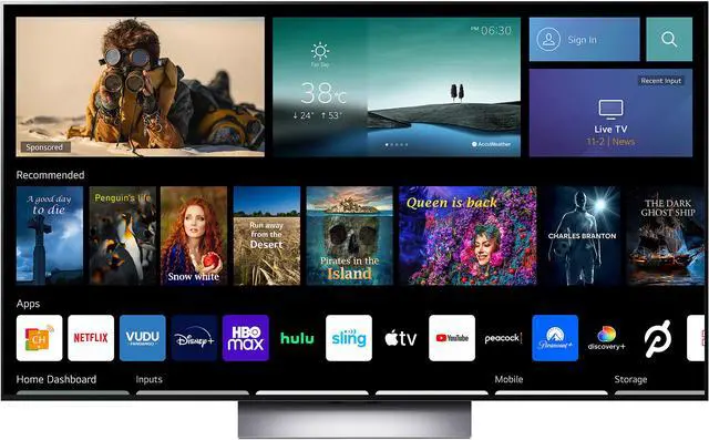 Alt view image 2 of 14 - LG 77" Class G2 Series OLED 4K evo Smart TV (OLED77G2PUA, 2022)