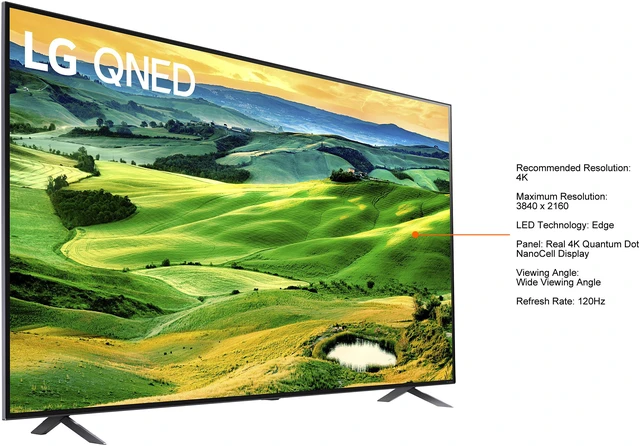 Open Box: LG 55QNED80UQA 4K Mini-LED TV (2022) - Newegg.com