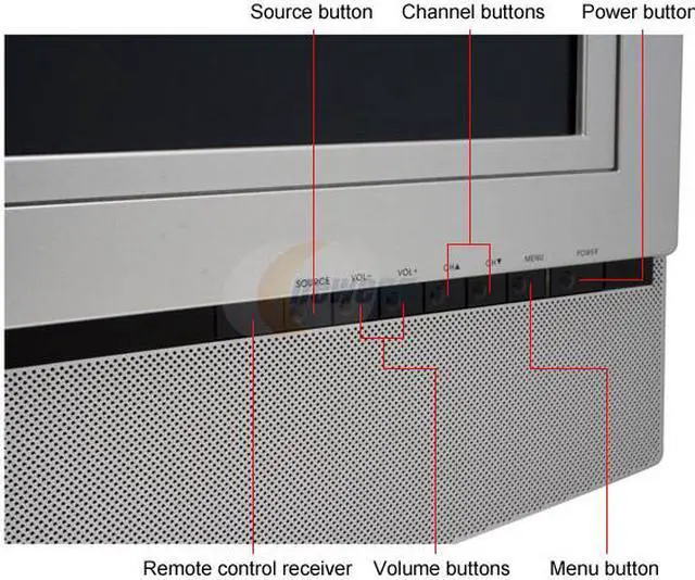 Alt view image 4 of 11 - 37" 720p LCD HDTV