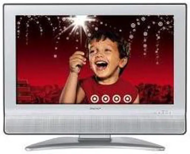 Main image of SHARP LC20DV20U 20" Silver LCD TV with Built-in DVD Player & PC Input