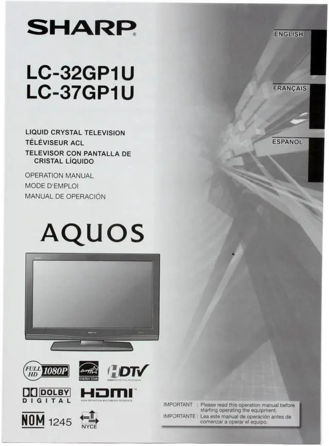 Alt view image 15 of 15 - Sharp AQUOS 32" 1080p LCD HDTV w/Vyper Drive Game Mode LC-32GP1U