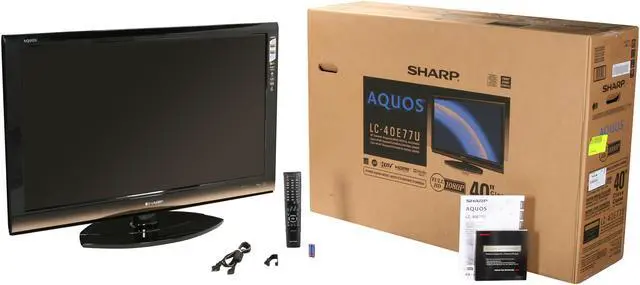 Alt view image 7 of 7 - Sharp AQUOS 40" 1080p 120Hz LCD HDTV