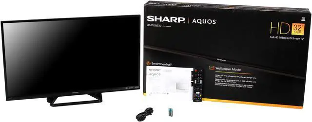 Alt view image 8 of 8 - Sharp 32" 1080p 60Hz Aquos DLED HDTV, Smart LC32LE653U