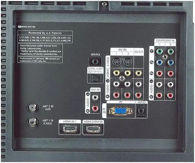 Alt view image 3 of 6 - SAMSUNG HLS5086 50" 16:9 Black DLP Technology Widescreen HDTV with 720p Resolution w/ Built-in ATSC Tuner