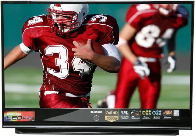 Main image of SAMSUNG HL-T5087S 50" 16:9 Black DLP Technology 1080p HDTV w/ ATSC Tuner