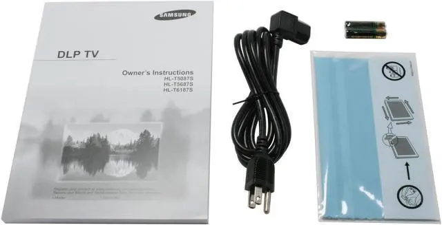 Alt view image 11 of 11 - SAMSUNG HL-T5087S 50" 16:9 Black DLP Technology 1080p HDTV w/ ATSC Tuner