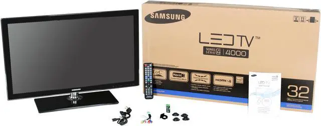 Alt view image 8 of 8 - Samsung D4000 series 32" 720p 60Hz LED-LCD HDTV UN32D4000ND