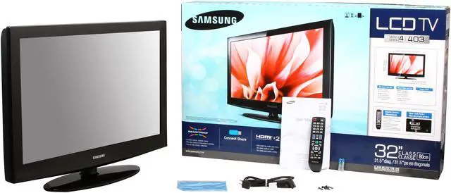 Alt view image 8 of 8 - Samsung 32" 720p 60Hz LCD HDTV