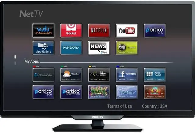 Main image of Philips 40" 1080p 60Hz LED-LCD HDTV 40PFL4909/F7
