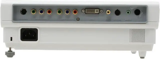 Alt view image 4 of 11 - BenQ W100 854 x 480 DLP Home Theater Projector 1300 ANSI Lumens 2500:1