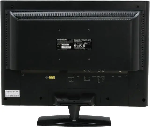 Alt view image 6 of 11 - ViewSonic 720p 22" LCD HDTV Recertified - N2230w