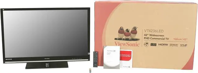 Alt view image 7 of 7 - ViewSonic 42" 1080p 60Hz LCD HDTV VT4236LED