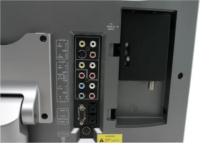 Alt view image 9 of 14 - Mintek DTV-173 17" Silver LCD HDTV w/ Built-in DVD Player, USB, 3in1 Card Reader