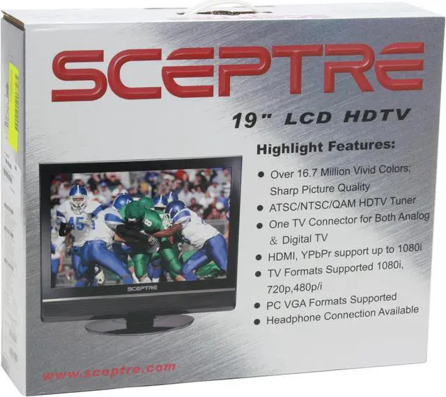 Alt view image 11 of 11 - 19" 720p LCD HDTV