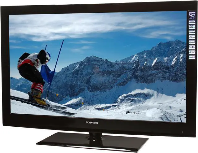 Alt view image 2 of 11 - Sceptre 40" 1080p 60Hz LCD HDTV