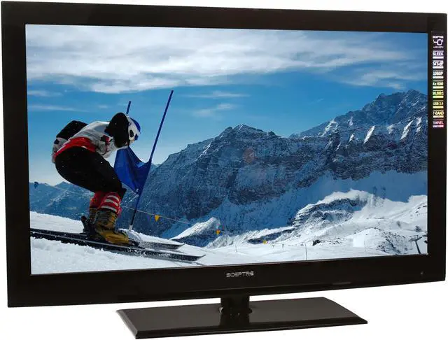 Alt view image 3 of 11 - Sceptre 40" 1080p 60Hz LCD HDTV