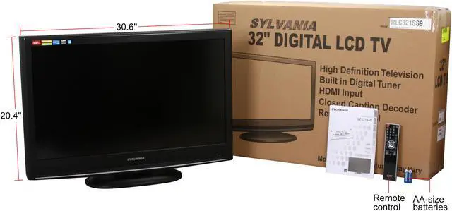 Alt view image 9 of 9 - Sylvania 32" 720p LCD HDTV