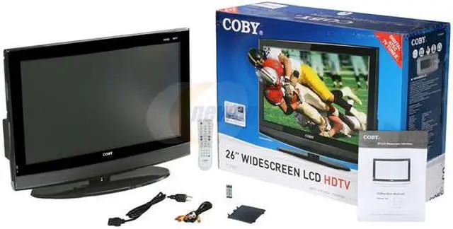 Alt view image 8 of 8 - Coby 26" 720p LCD HDTV/Monitor
