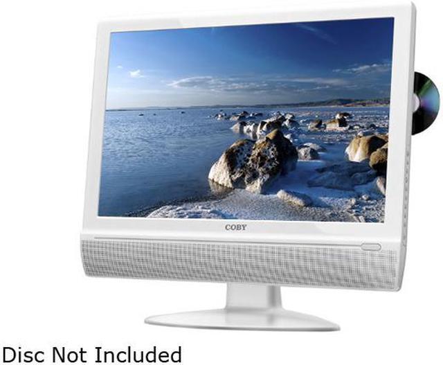 Main image of COBY TFDVD2290WHT 22" White 720p LCD HDTV With Built-In DVD Player