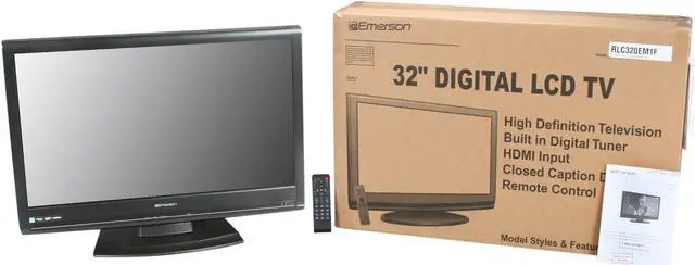 Alt view image 8 of 8 - Emerson 32" 720p LCD HDTV with Digital Tuner