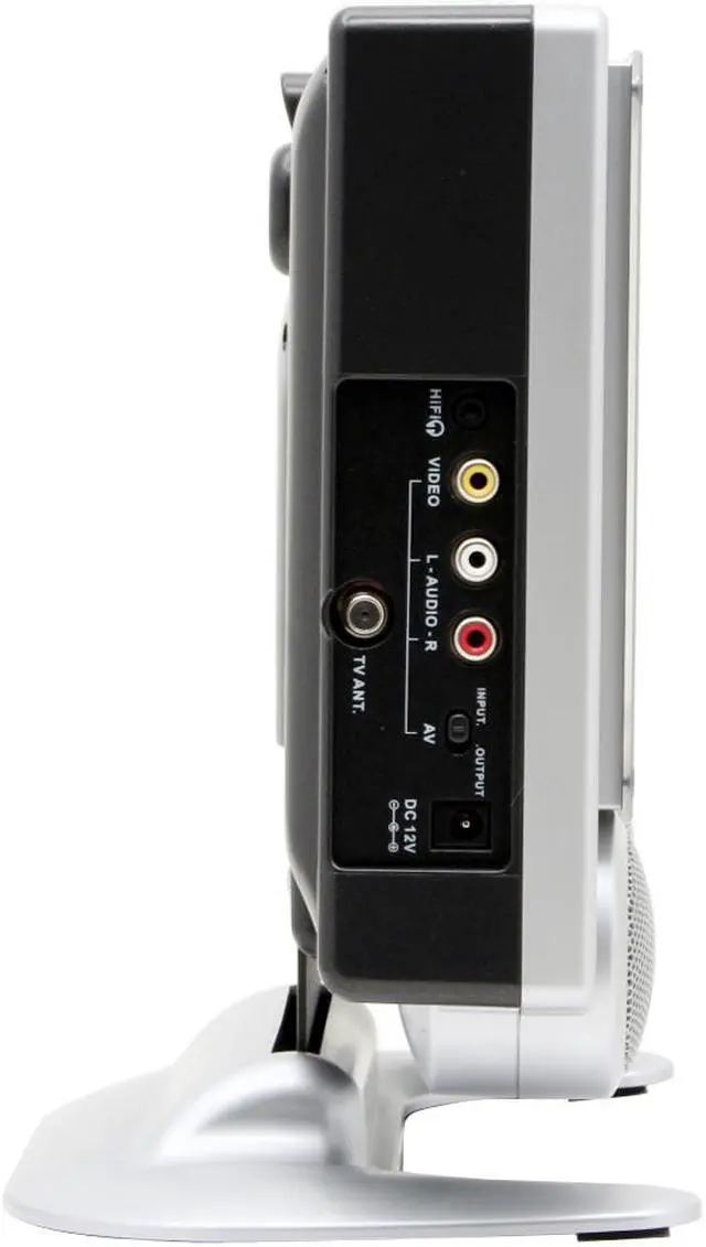 Alt view image 5 of 14 - axion AXN7080A 8" Silver 4:3 LCD TV with Slot-in DVD Player