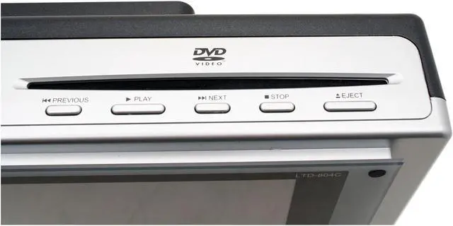 Alt view image 10 of 14 - axion AXN7080A 8" Silver 4:3 LCD TV with Slot-in DVD Player