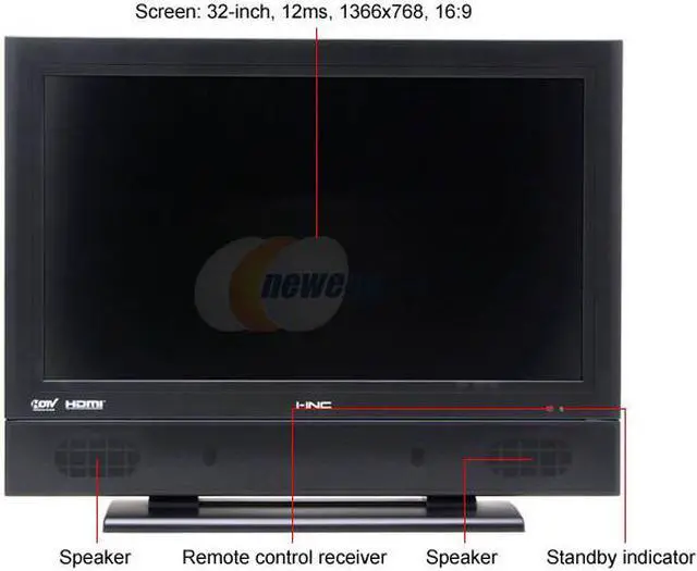 Alt view image 3 of 11 - 32" LCD HDTV w/ Tuner Inside
