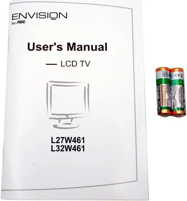 Alt view image 9 of 10 - 32" LCD TV With ATSC Clear-QAM Tuner