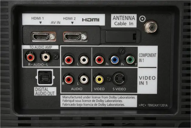 Alt view image 9 of 14 - Panasonic VIERA 37" 1080p LCD HDTV w/3 HDMI & 10,000:1 contrast ratio TC37LZ85