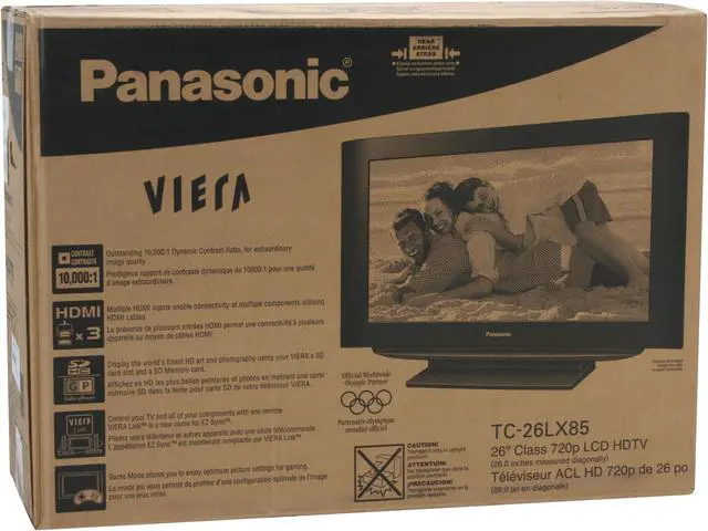 Alt view image 14 of 14 - Panasonic VIERA 37" 1080p LCD HDTV w/3 HDMI & 10,000:1 contrast ratio TC37LZ85
