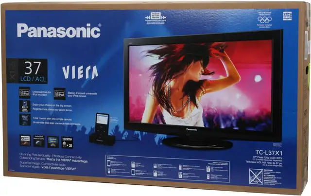 Alt view image 9 of 9 - Panasonic Viera 37" 720p LCD HDTV