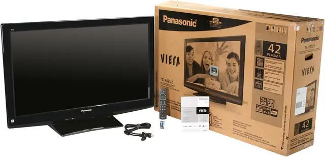 Alt view image 8 of 8 - Panasonic U2 42" 1080p Plasma HDTV TC-P42U2