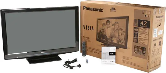 Alt view image 8 of 8 - Panasonic 42" 1080p Plasma HDTV TC-P42S2